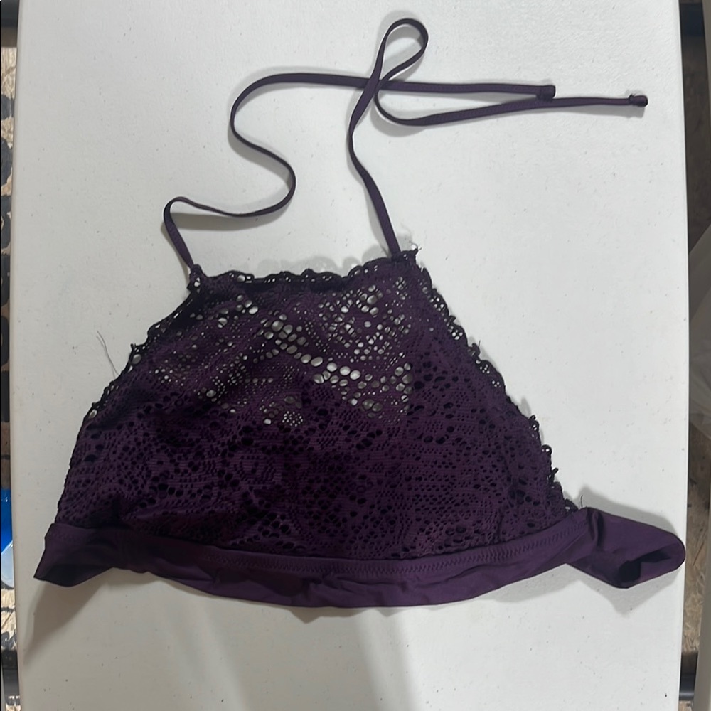 Purple swimming suit
